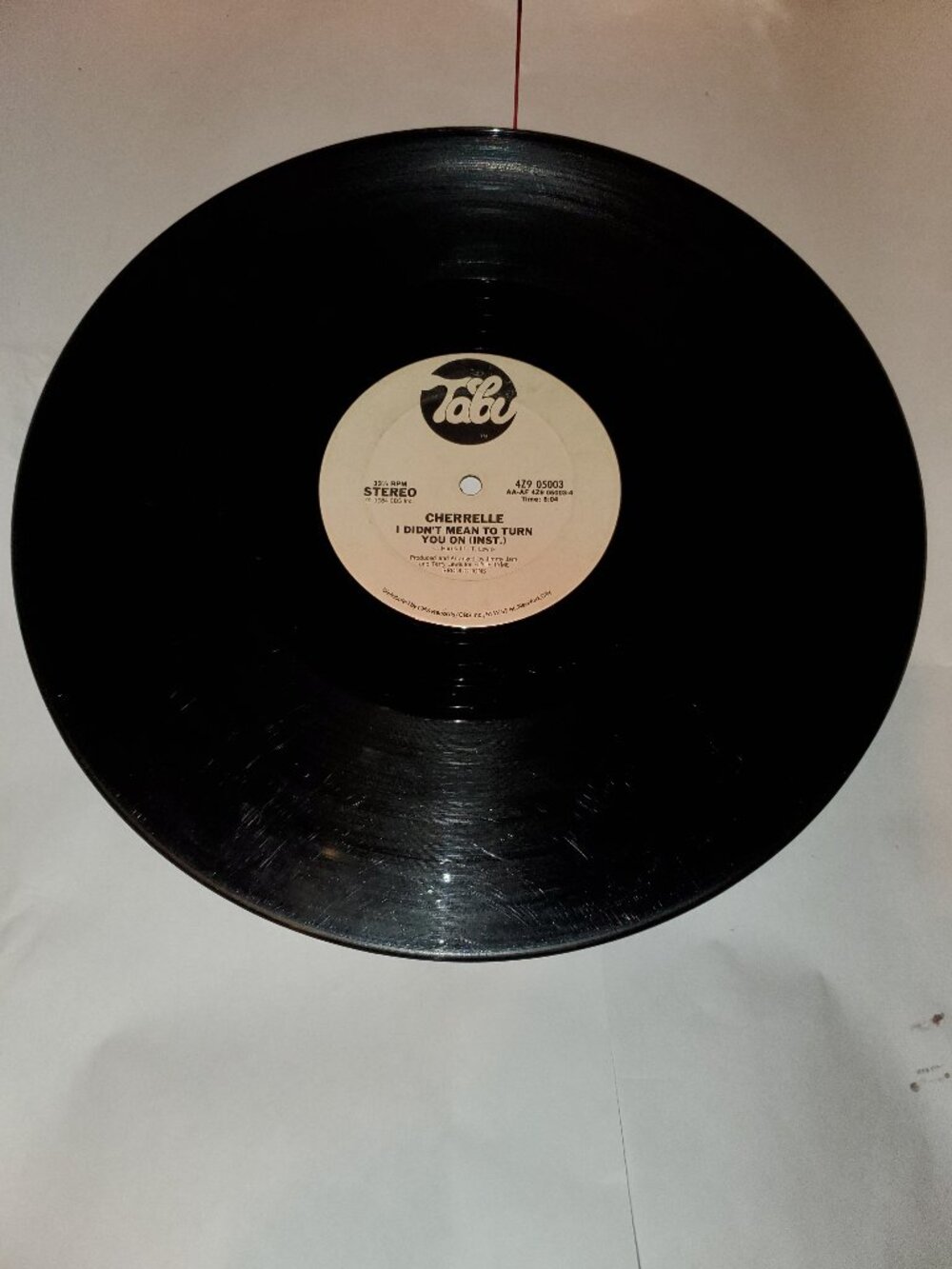 USED CHERRELLE I DIDNT MEAN TO TURN ON YOU 4Z9 05003 LP RECORD VINYL